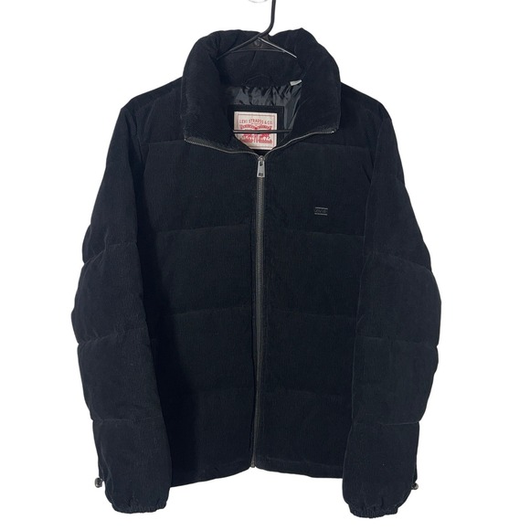 Levi's Jackets & Blazers - Corduroy Puffer Jacket Levis Women's Size L Insulated Coat